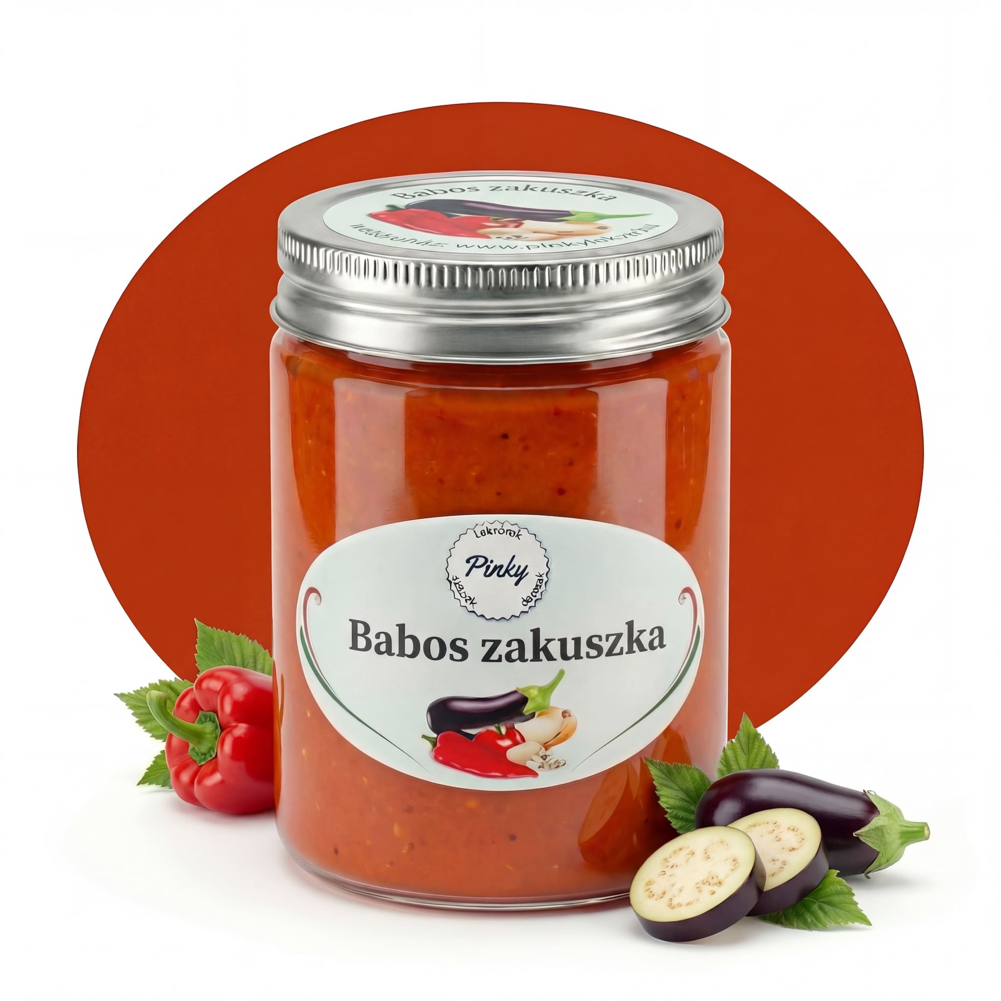 Pinky házi babos zakuszka 355 ml – kézműves erdélyi recept