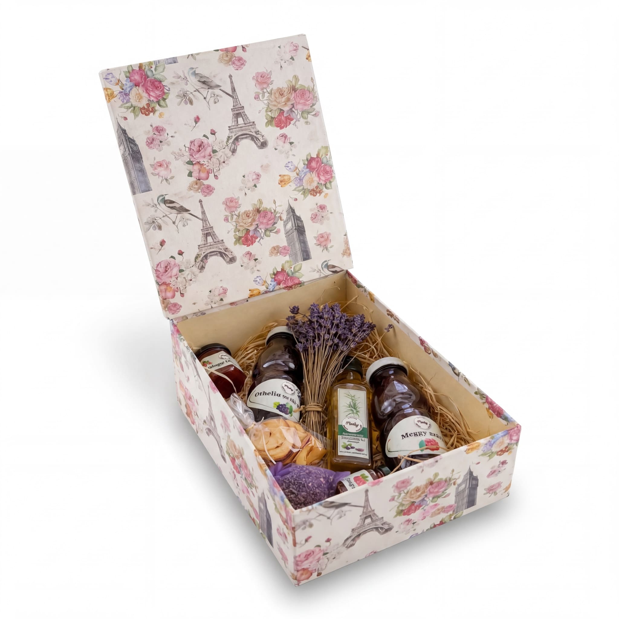 Pinky Garden Box prémium házi kézmuves lekvár gasztroajándék csomag – nagy szett