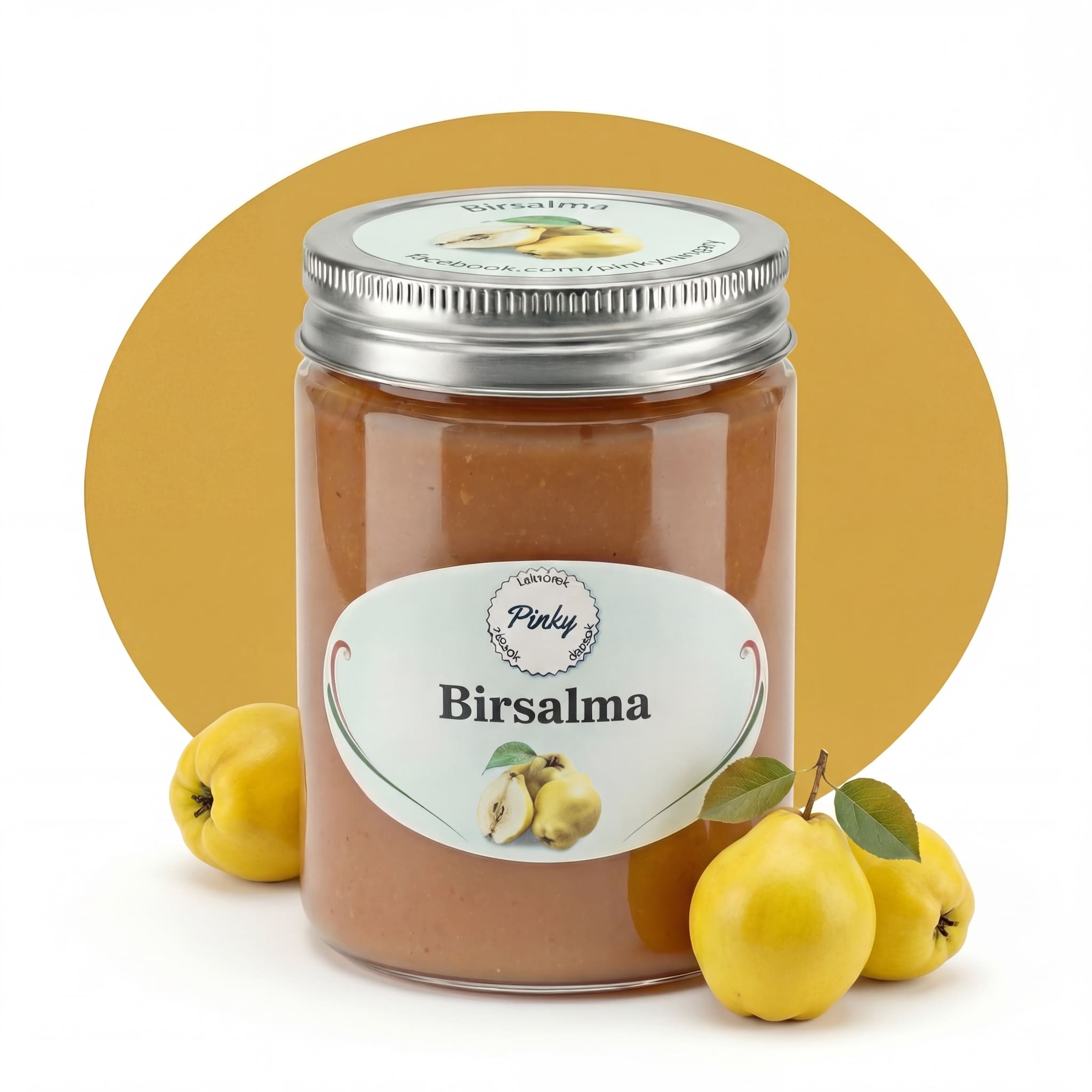 Pinky házi birsalma lekvár 355 ml – kézműves, tartósítószer-mentes