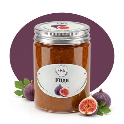 Pinky házi füge lekvár 355 ml – kézműves, mézédes