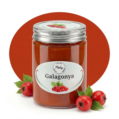 Pinky házi galagonya lekvár 355 ml – kézműves vadgyümölcs