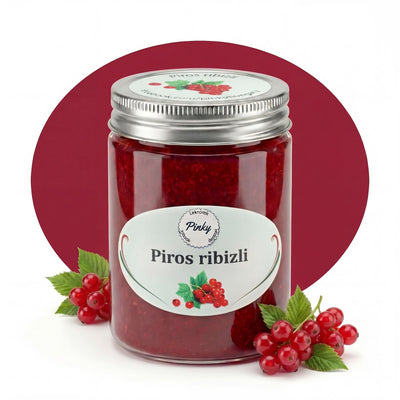 Pinky házi pirosribizli dzsem 355 ml – kézműves, frissítő