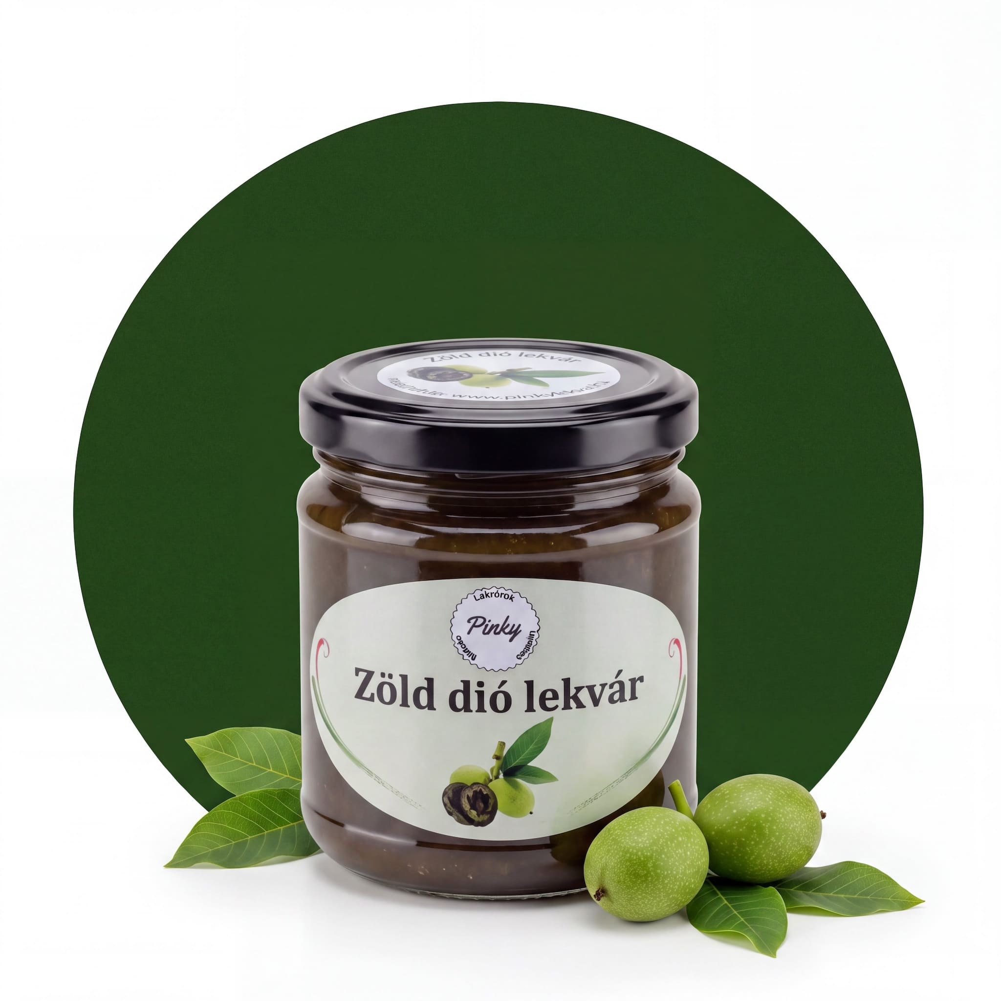 Zöld dió lekvár