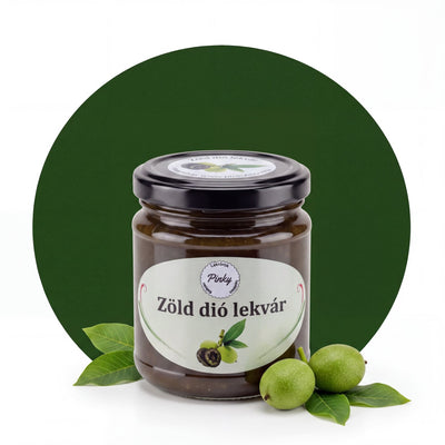 Zöld dió lekvár
